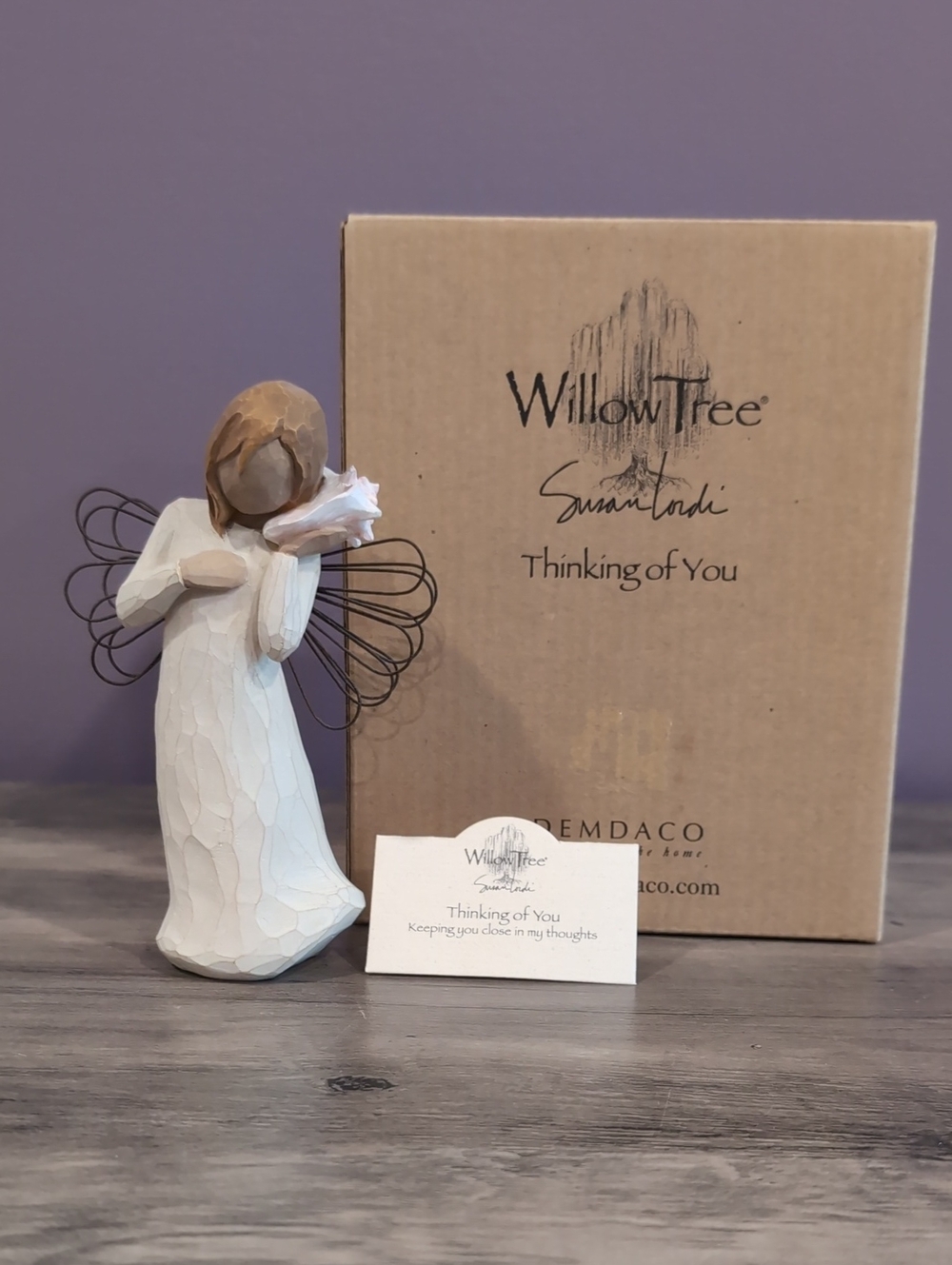 Willow Tree White "Thinking Of You" Figurine